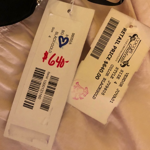 Black 2 piece Jovani dress. Never worn! - Picture 4 of 4